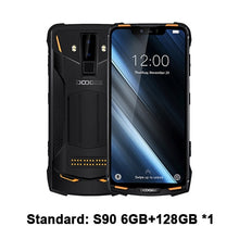 Load image into Gallery viewer, 2019 new DOOGEE S90 pro 6GB 128GB mobile Phone IP69K Waterproof PTT SOS 5050mAh 6.18'' MT6771 Octa-core 16MP NFC 4G Smartphone