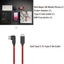Load image into Gallery viewer, EU Version ZTE Nubia Red Magic 5G Gaming Phone 6.65" 8/12GB RAM 128/256GB ROM Snapdragon 865 Android10 NFC Dual SIM Mobile Phone