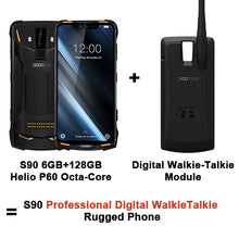 Load image into Gallery viewer, 2019 new DOOGEE S90 pro 6GB 128GB mobile Phone IP69K Waterproof PTT SOS 5050mAh 6.18&#39;&#39; MT6771 Octa-core 16MP NFC 4G Smartphone
