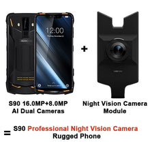 Load image into Gallery viewer, 2019 new DOOGEE S90 pro 6GB 128GB mobile Phone IP69K Waterproof PTT SOS 5050mAh 6.18&#39;&#39; MT6771 Octa-core 16MP NFC 4G Smartphone
