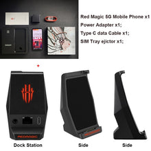 Load image into Gallery viewer, EU Version ZTE Nubia Red Magic 5G Gaming Phone 6.65&quot; 8/12GB RAM 128/256GB ROM Snapdragon 865 Android10 NFC Dual SIM Mobile Phone
